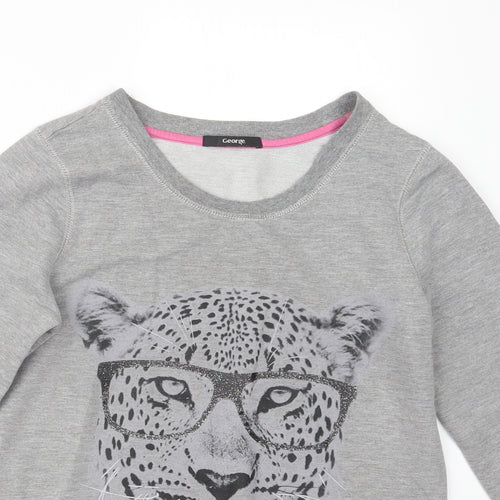 George Womens Grey   Pullover Jumper Size 8