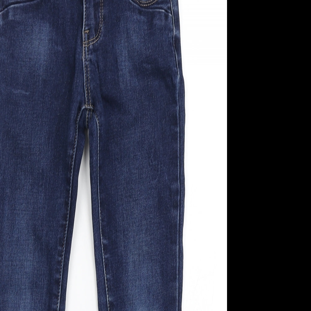 Mini Mignon Denim Girls Blue  Denim Skinny Jeans Size 6 Years