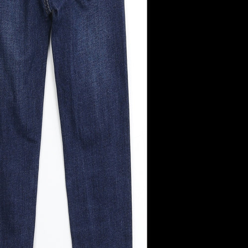 Mini Mignon Denim Girls Blue  Denim Skinny Jeans Size 6 Years
