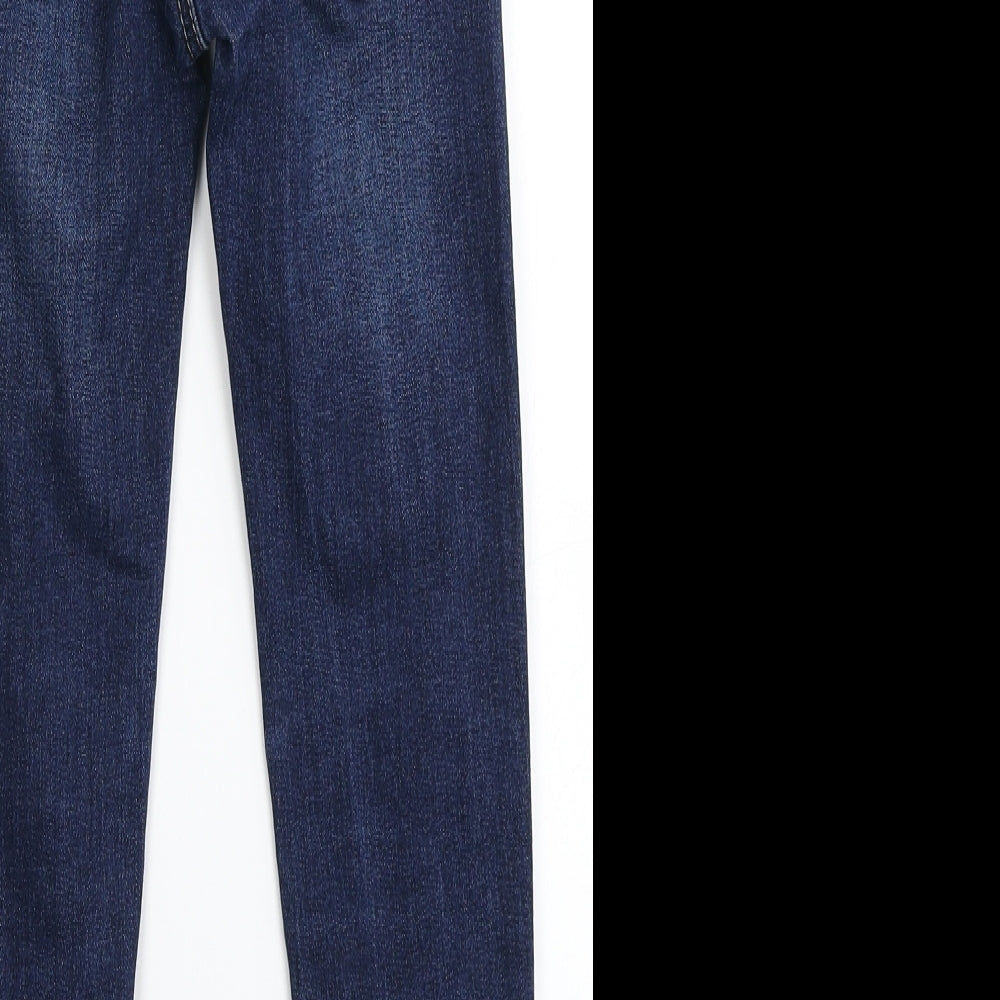 Mini Mignon Denim Girls Blue  Denim Skinny Jeans Size 6 Years