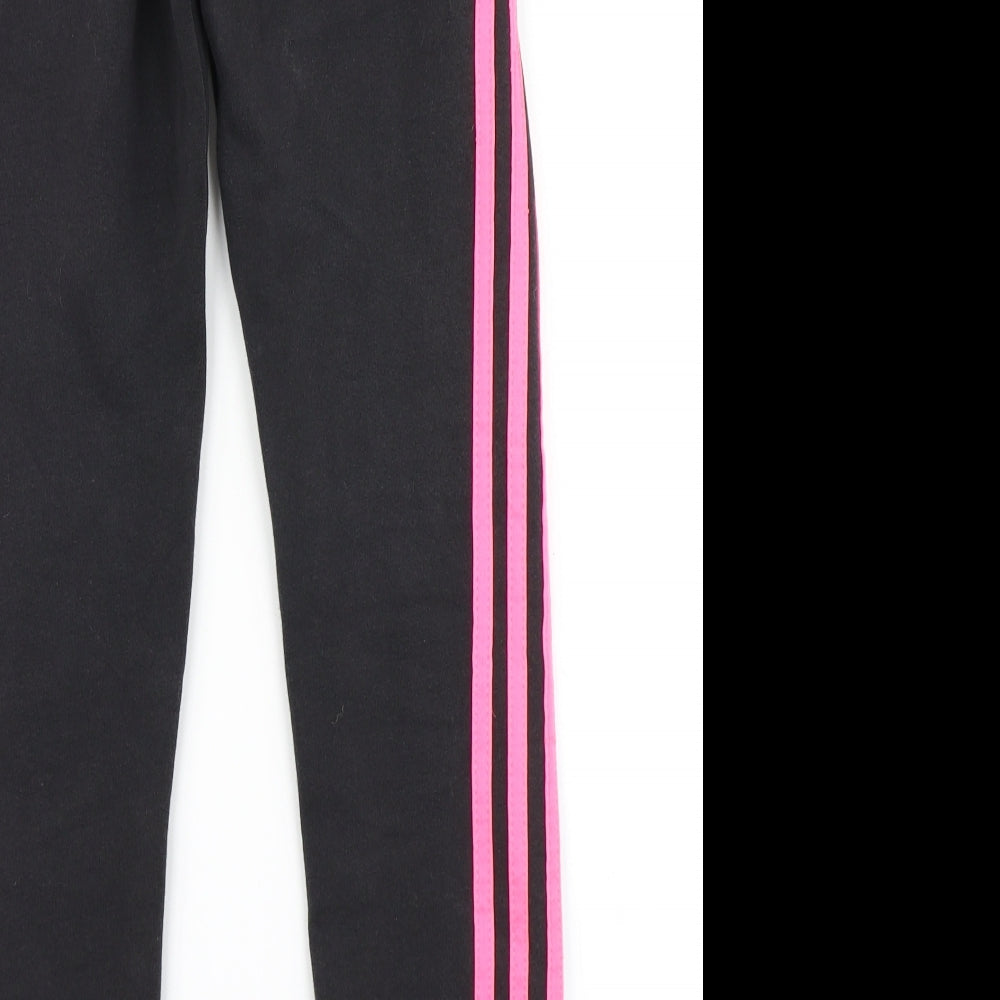 adidas Womens Black   Jogger Trousers Size S L26 in