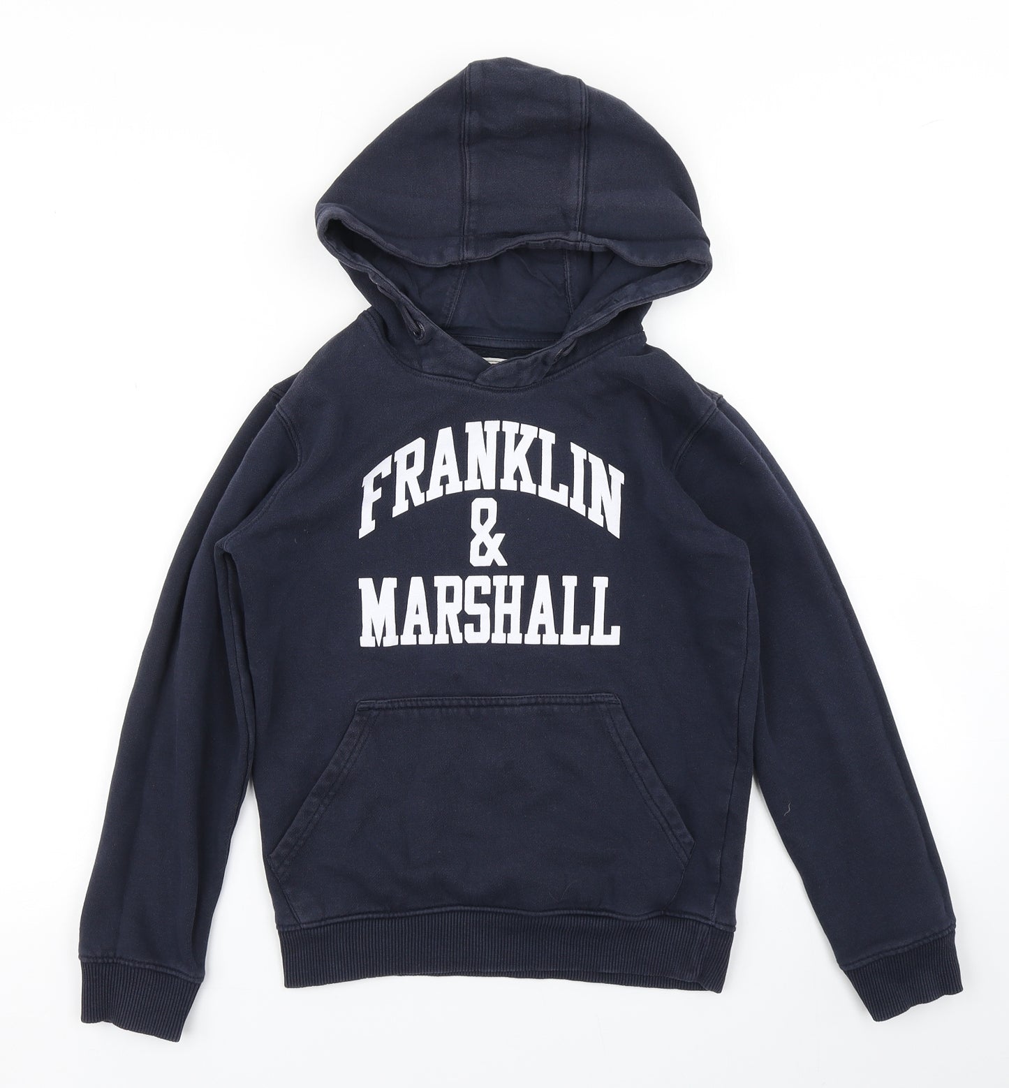 Franklin & Marshall Boys Blue   Pullover Hoodie Size 10-11 Years