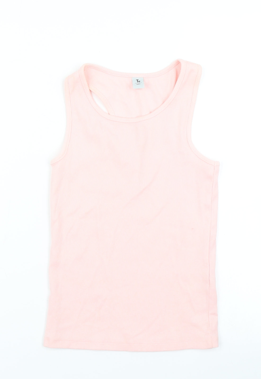 TU Girls Pink   Basic Tank Size 10 Years