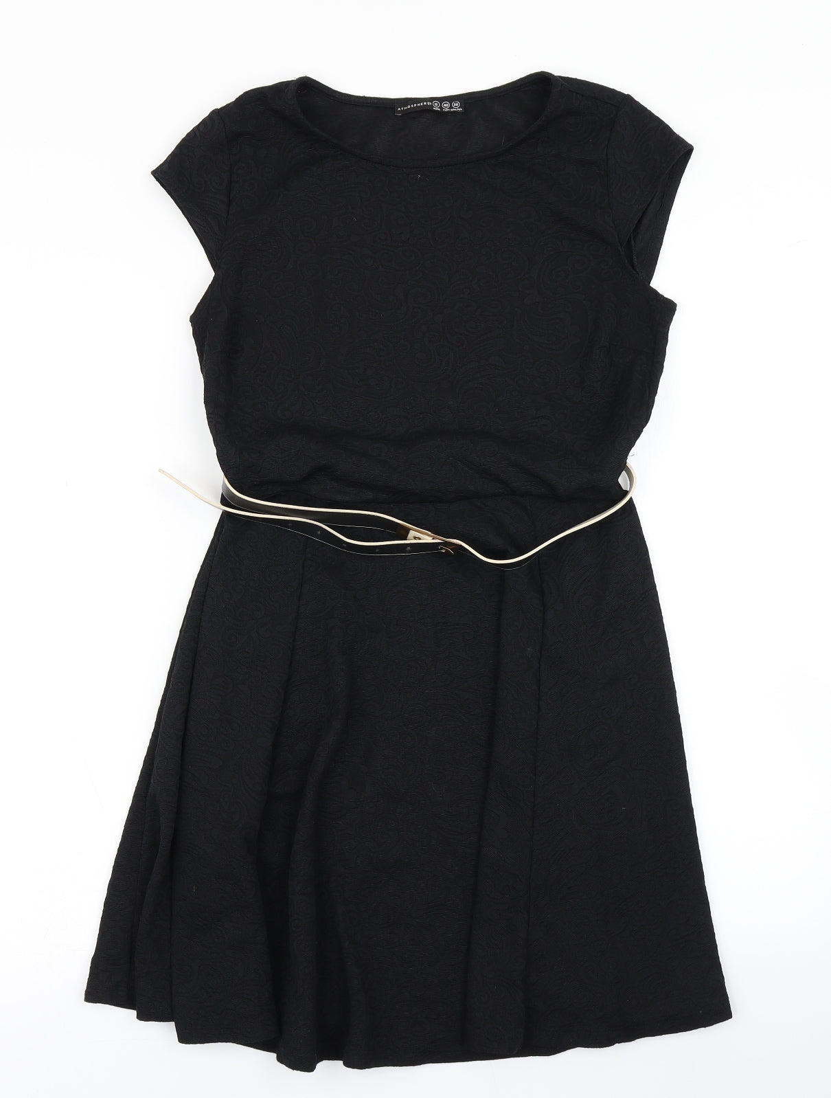 Atmosphere Womens Black   Skater Dress  Size 12