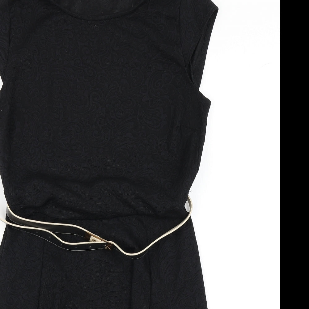 Atmosphere Womens Black   Skater Dress  Size 12