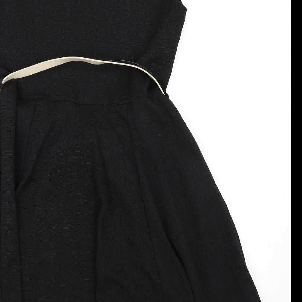 Atmosphere Womens Black   Skater Dress  Size 12