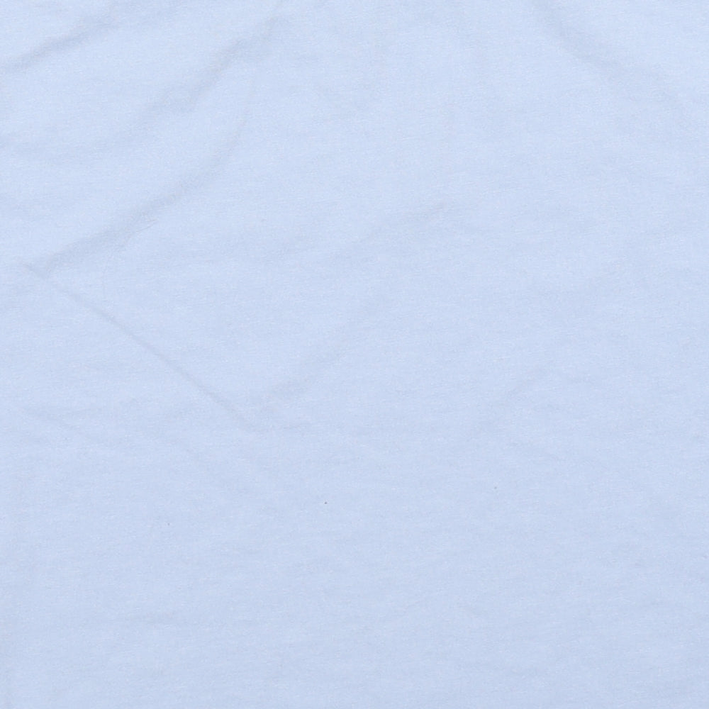 New Look Womens Blue   Cropped T-Shirt Size 8