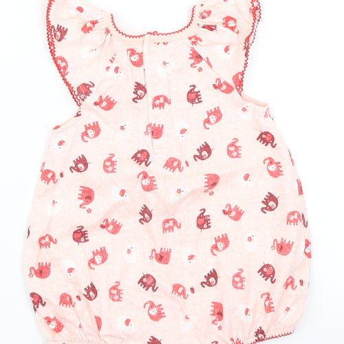 Nutmeg Girls Red Polka Dot  Romper One-Piece Size 0-3 Months  - elephant print