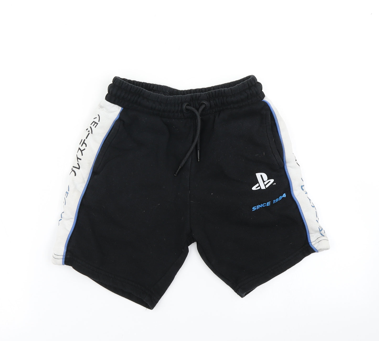 George Boys Black   Sweat Shorts Size 8-9 Years - PlayStation