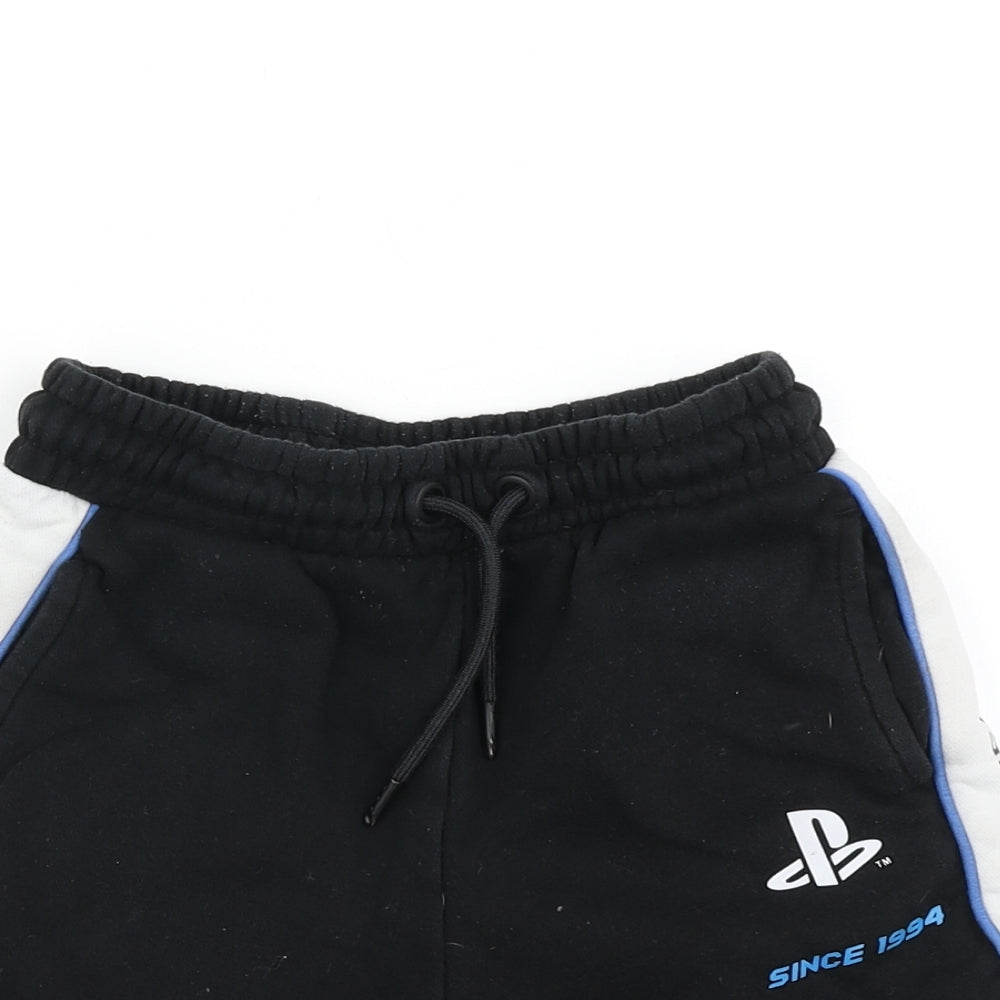 George Boys Black   Sweat Shorts Size 8-9 Years - PlayStation