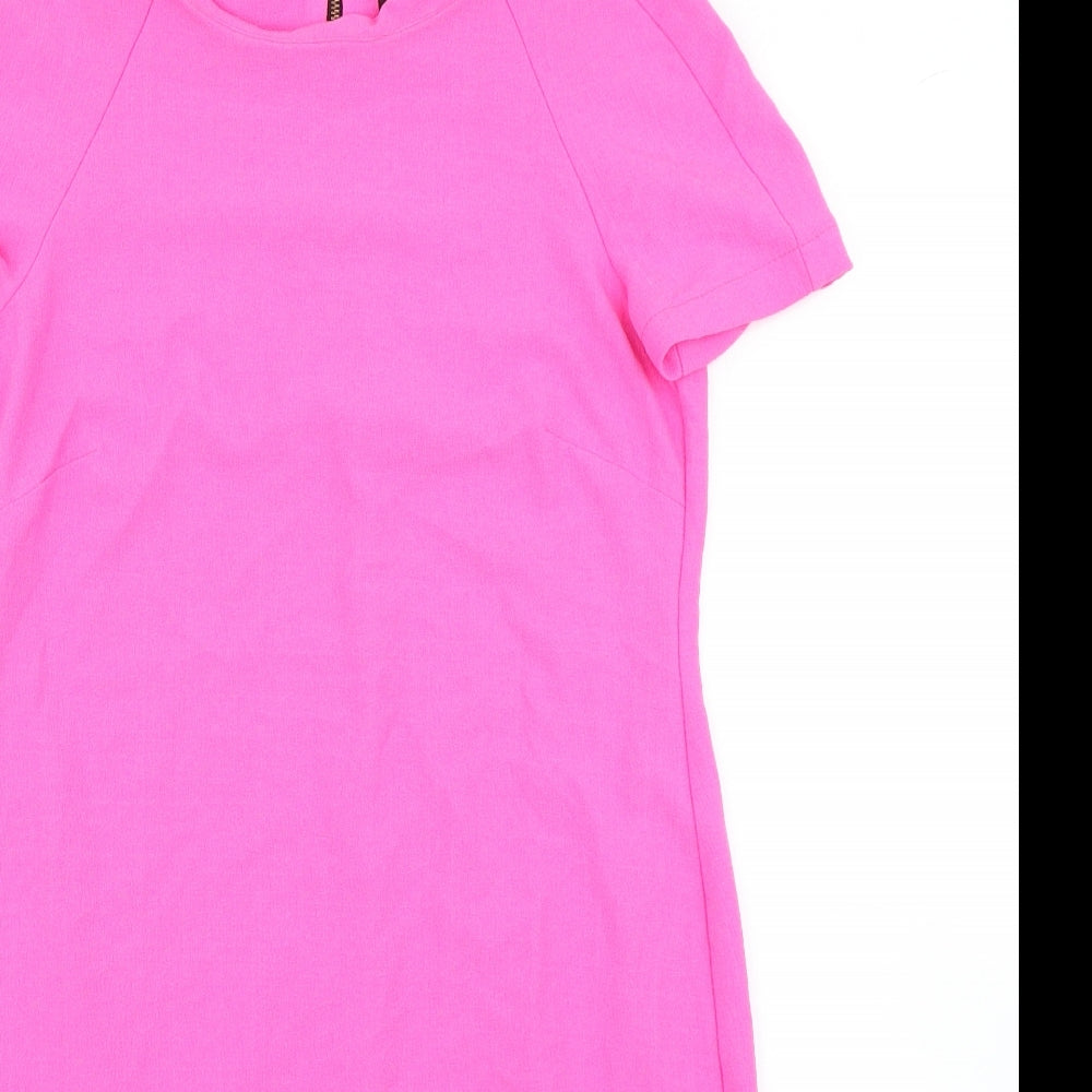 Topshop Womens Pink   Pencil Dress  Size 8