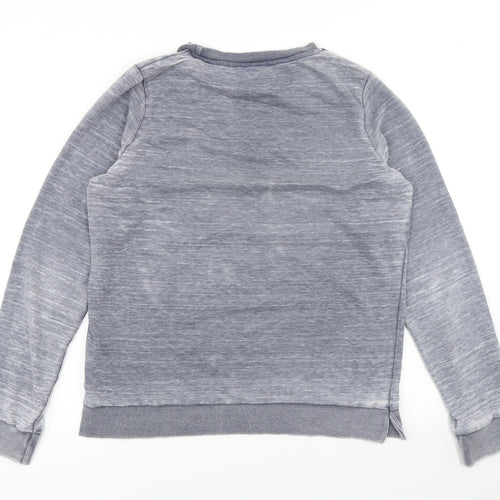 Golddigga Womens Blue   Pullover Sweatshirt Size M