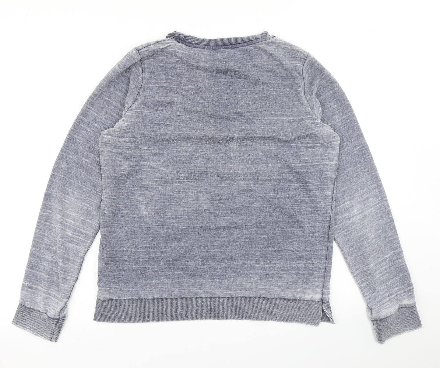 Golddigga Womens Blue   Pullover Sweatshirt Size M