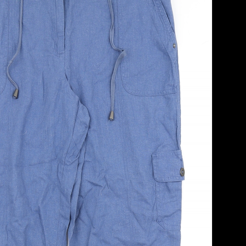 TU Womens Blue   Cargo Shorts Size 16