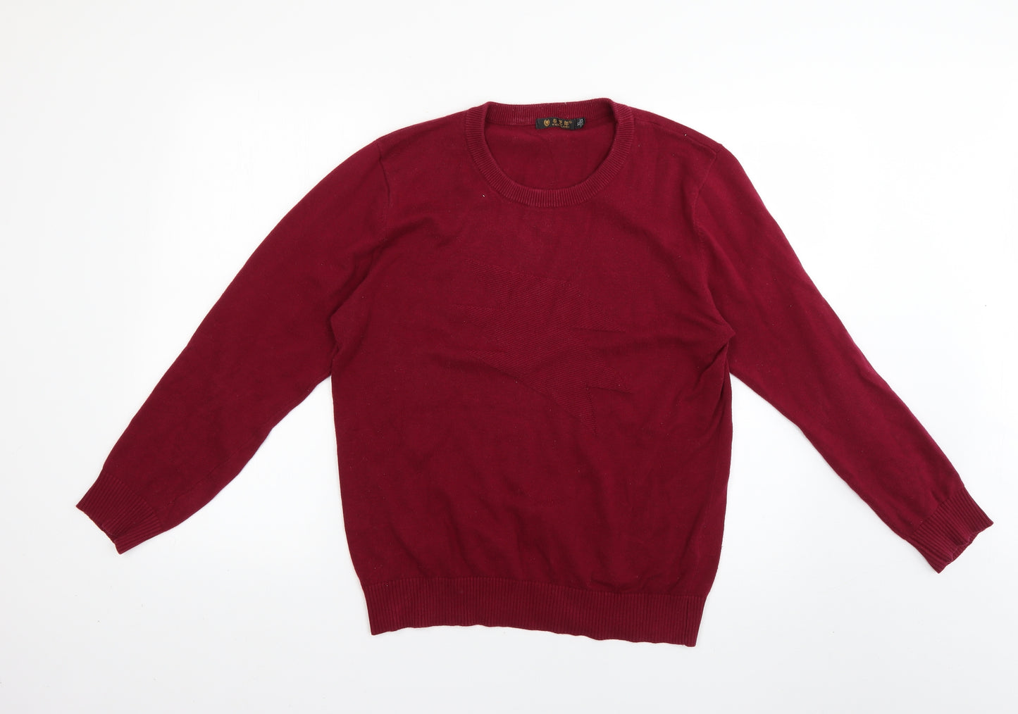 tichlanz Mens Red   Pullover Jumper Size XL