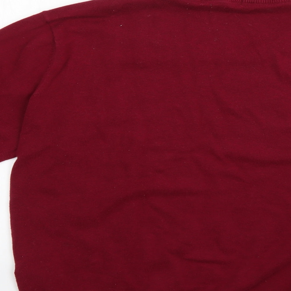 tichlanz Mens Red   Pullover Jumper Size XL