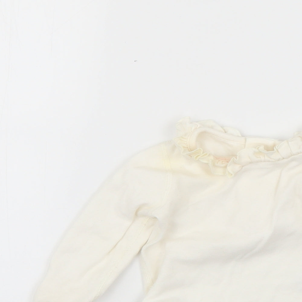 Marks and Spencer Baby White   Babygrow One-Piece Size 3-6 Months