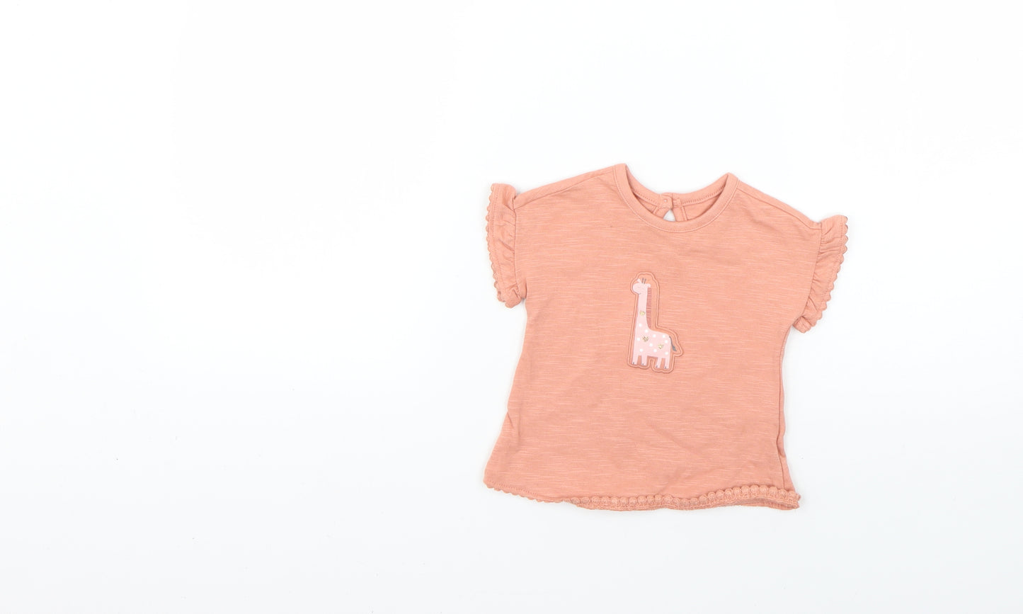 George Baby Pink   Basic T-Shirt Size 0-3 Months