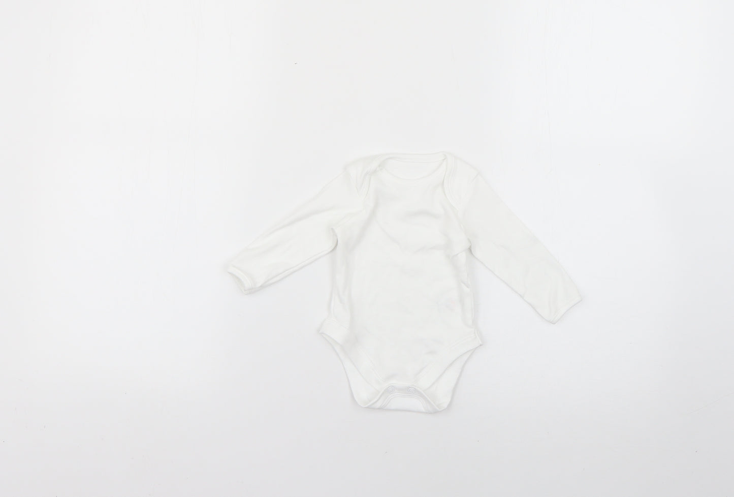 geirge Baby White   Babygrow One-Piece Size 0-3 Months