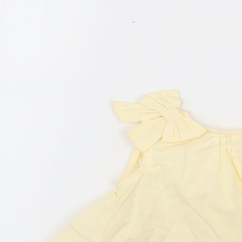 Matalan Baby Yellow   T-Shirt Dress  Size 0-3 Months
