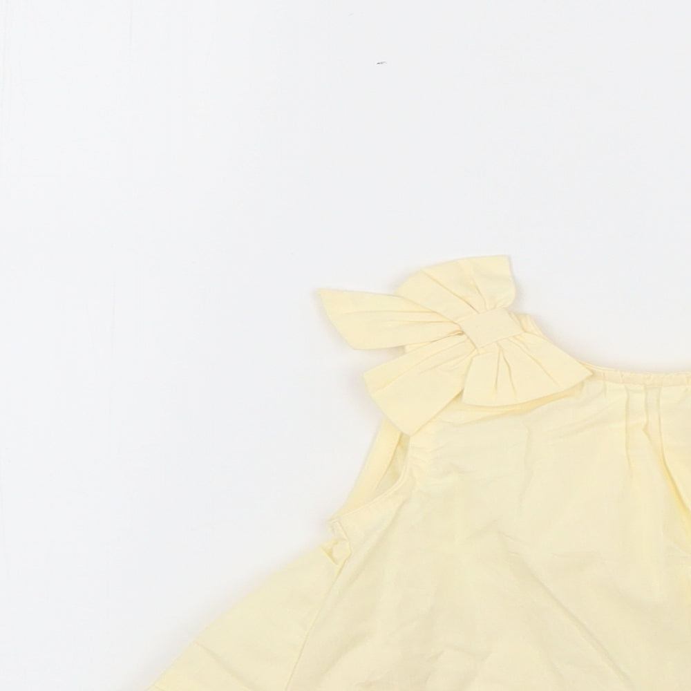 Matalan Baby Yellow   T-Shirt Dress  Size 0-3 Months