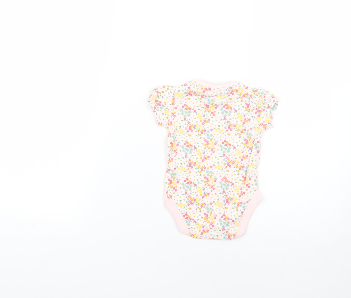 F&F Baby Multicoloured Flecked  Babygrow One-Piece Size 0-3 Months