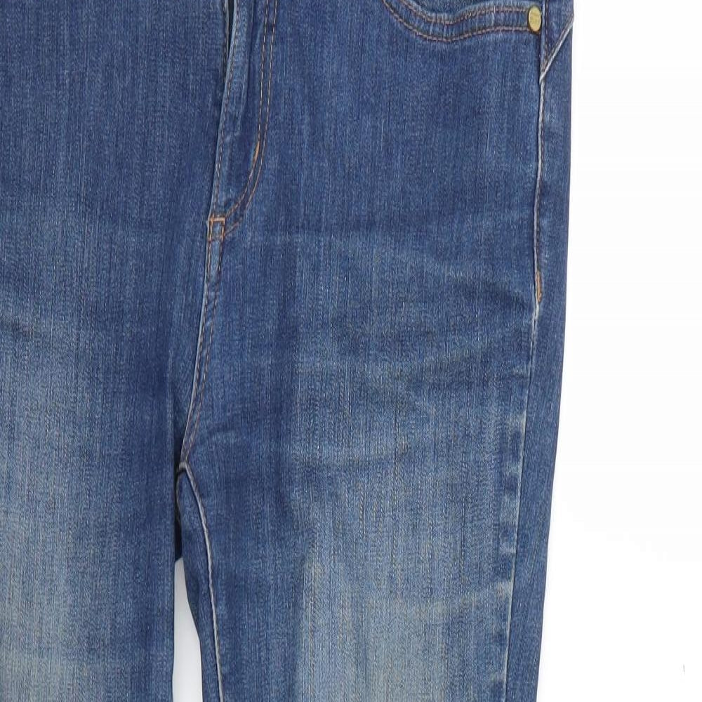 Marks and Spencer Womens Blue   Skinny Jeans Size 8 L26 in