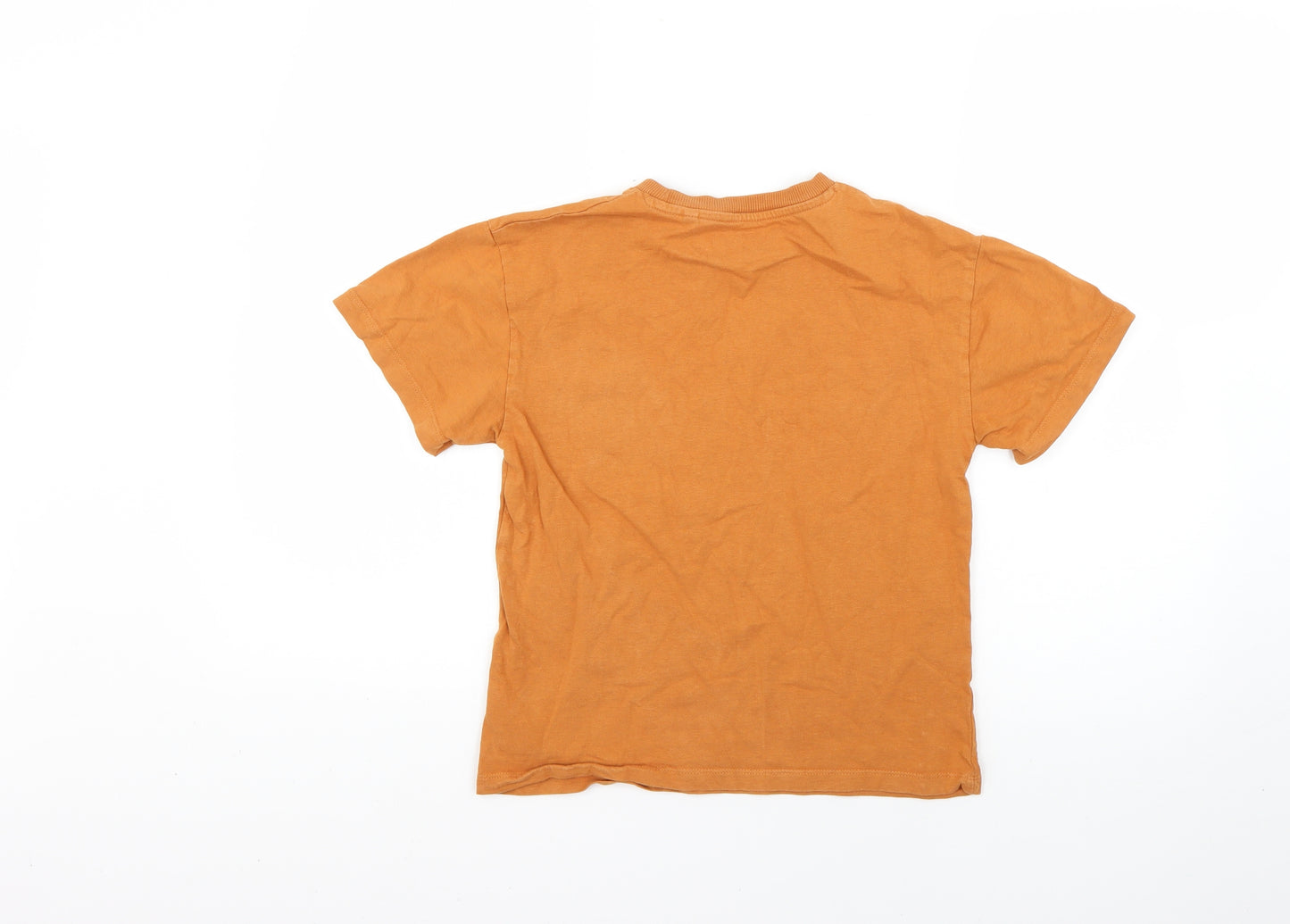NEXT Boys Orange   Basic T-Shirt Size 9 Years