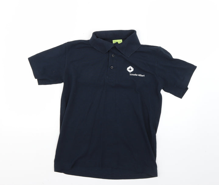 Uneek Mens Blue Polo Size XS