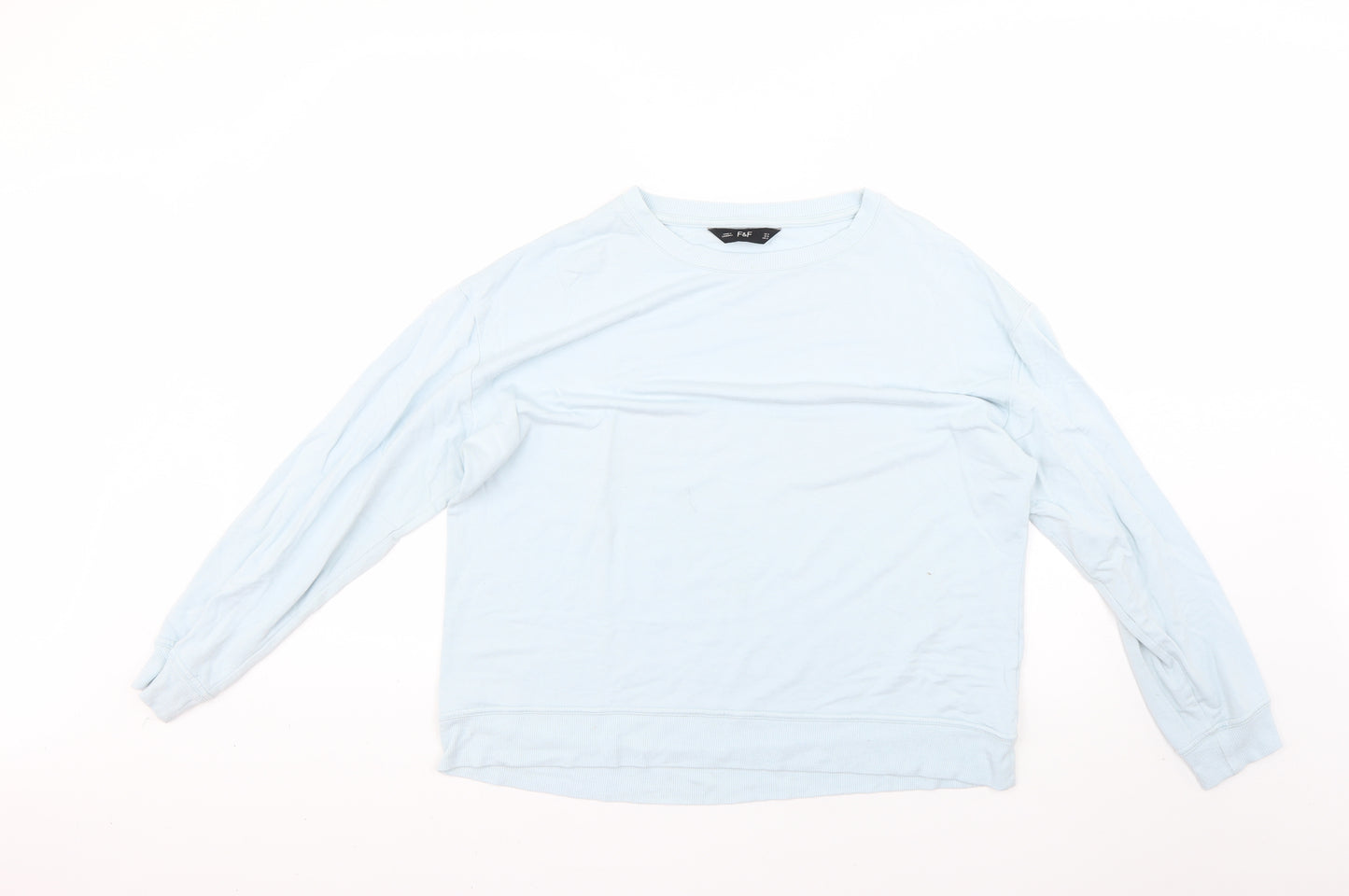 F&F Womens Blue   Pullover Jumper Size 14