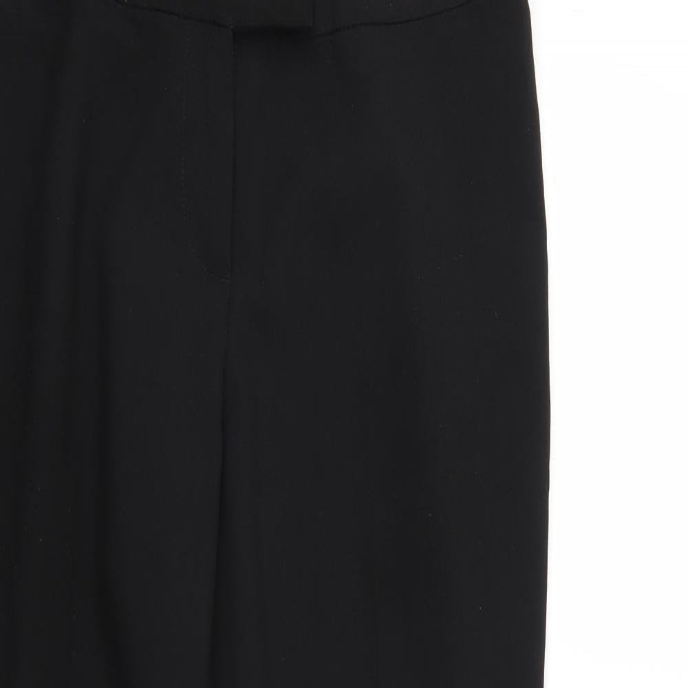 George Womens Black   Trousers  Size 12 L27 in