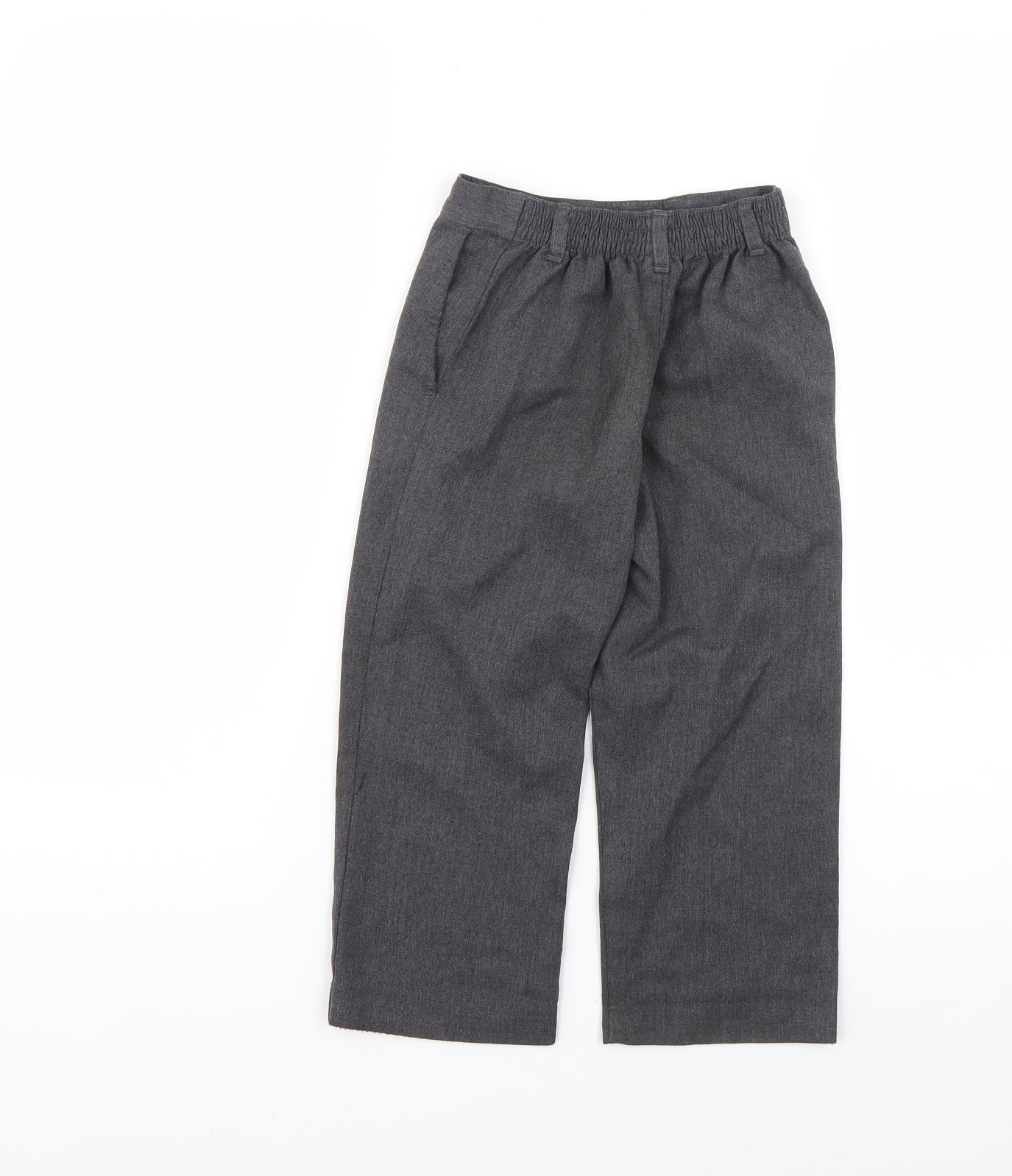 George Boys Grey   Cropped Trousers Size 3-4 Years - school wear