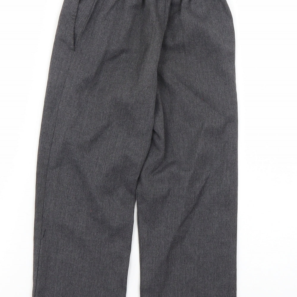 George Boys Grey   Cropped Trousers Size 3-4 Years - school wear