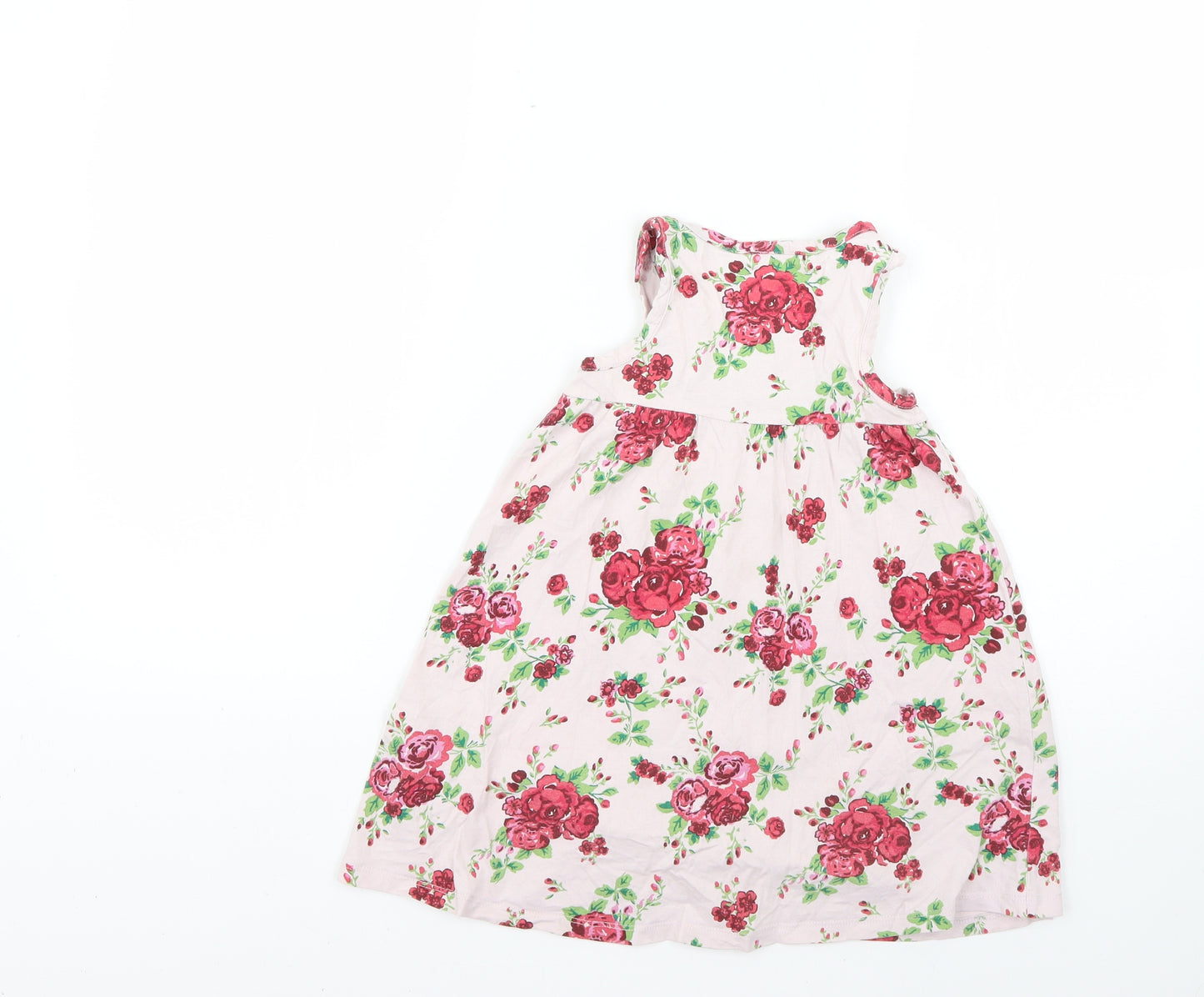 H&M Girls Multicoloured Floral  Fit & Flare  Size 3-4 Years