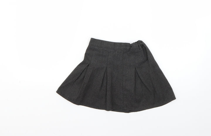 back to school Girls Grey Ikat  Flare Skirt Size 3-4 Years - school wear