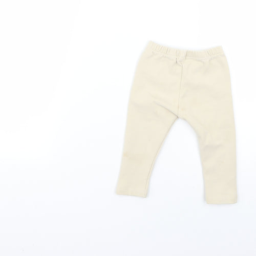 Preworn Baby Beige   Jogger Leggings Size 12 Months
