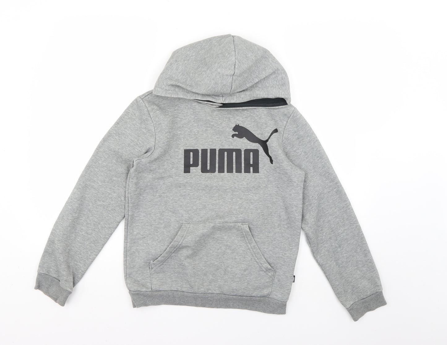 PUMA Boys Grey   Pullover Hoodie Size 11-12 Years