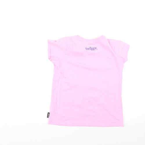 Smiggle Girls Pink   Basic T-Shirt Size M
