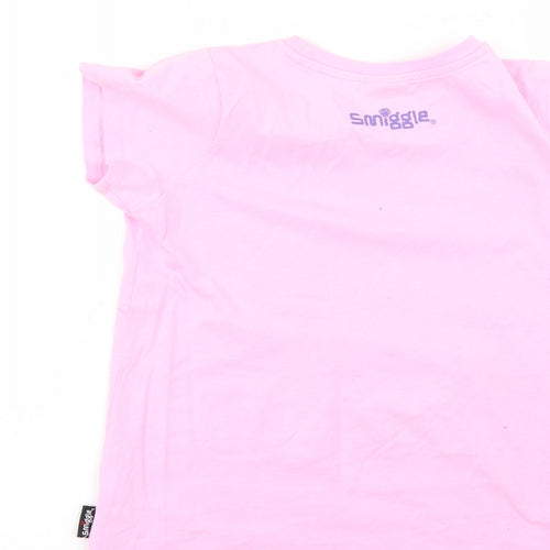 Smiggle Girls Pink   Basic T-Shirt Size M
