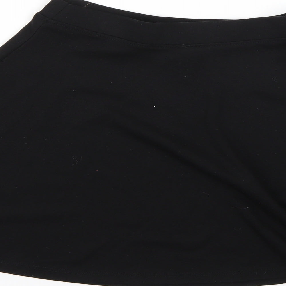 TU Girls Black   Flare Skirt Size 11 Years