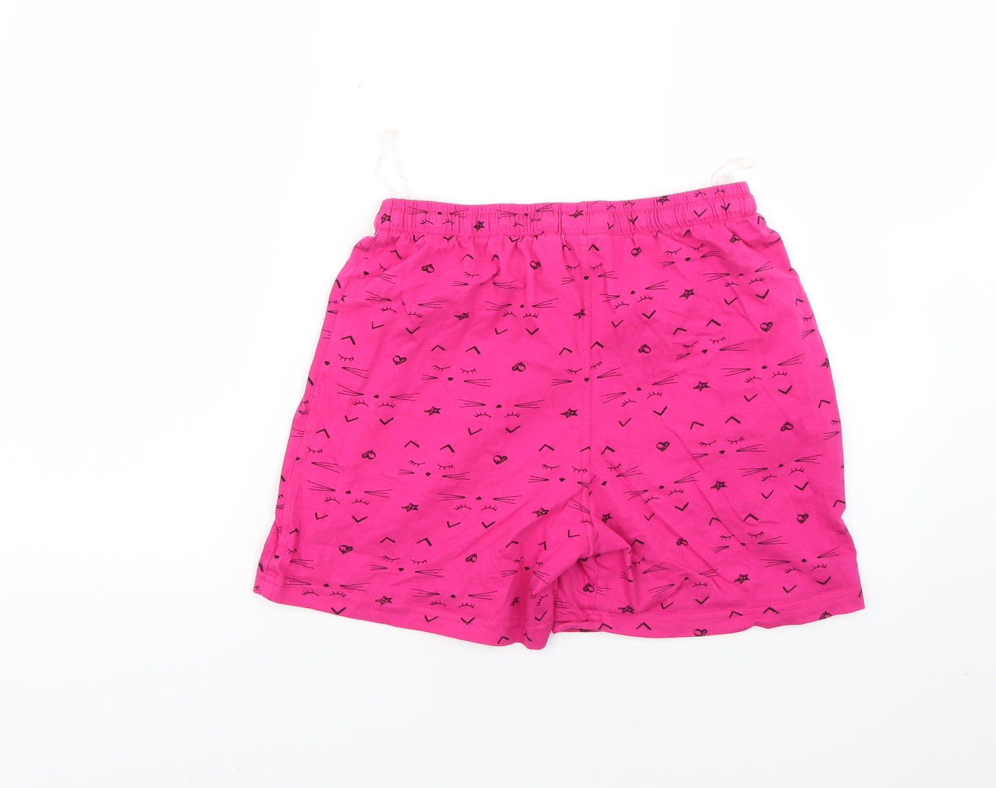 Juliet Womens Pink Geometric   Pyjama Pants Size M