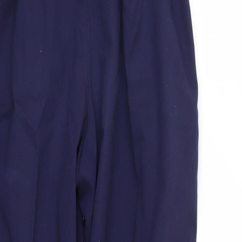 behrens Womens Blue   Cropped Trousers Size S L26 in