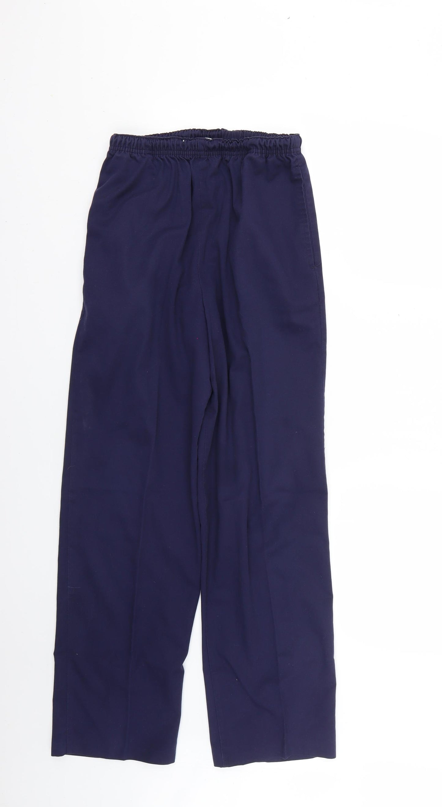 behrens Womens Blue   Cropped Trousers Size S L26 in
