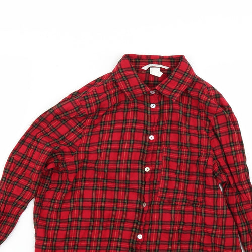 H&M Mens Multicoloured Check   Button-Up Size 34