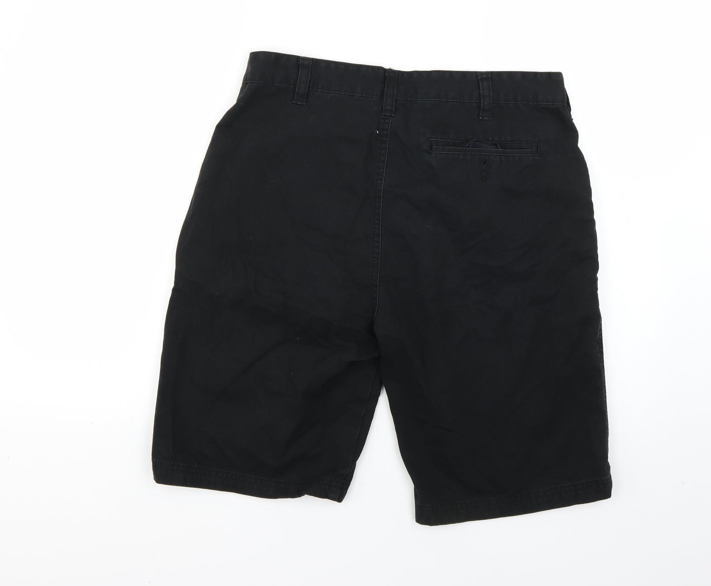 Cedar Wood State Mens Black   Chino Shorts Size 32