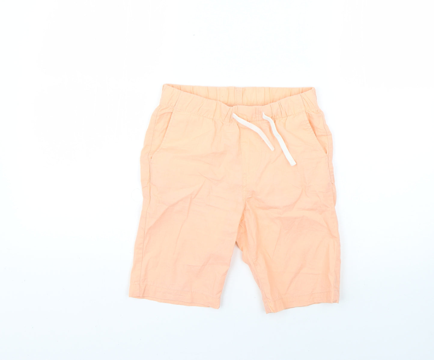 H&M Boys Orange   Sweat Shorts Size 7-8 Years