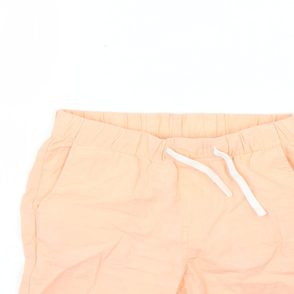 H&M Boys Orange   Sweat Shorts Size 7-8 Years