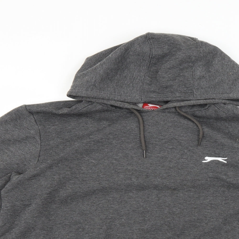 Slazenger Mens Grey   Pullover Hoodie Size L
