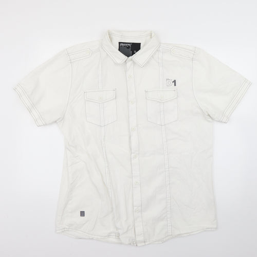 urban spirit Mens White    Button-Up Size XL