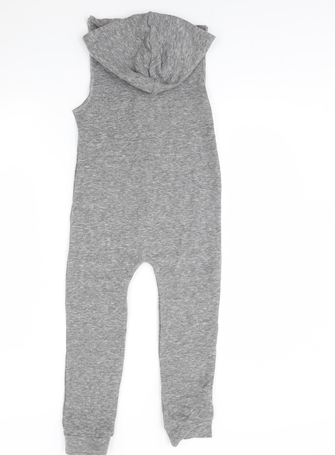 NEXT Girls Grey   Jumpsuit One-Piece Size 5 Years